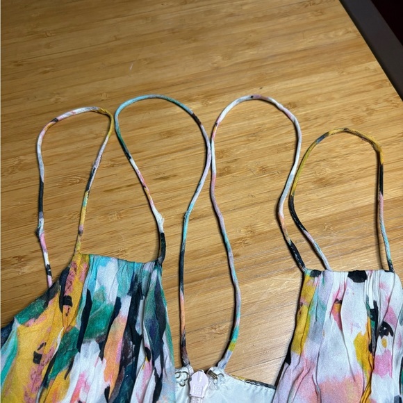 GUC AMUR- Drew Gown in Brushstroke Floral. Size 10 - Picture 12 of 16